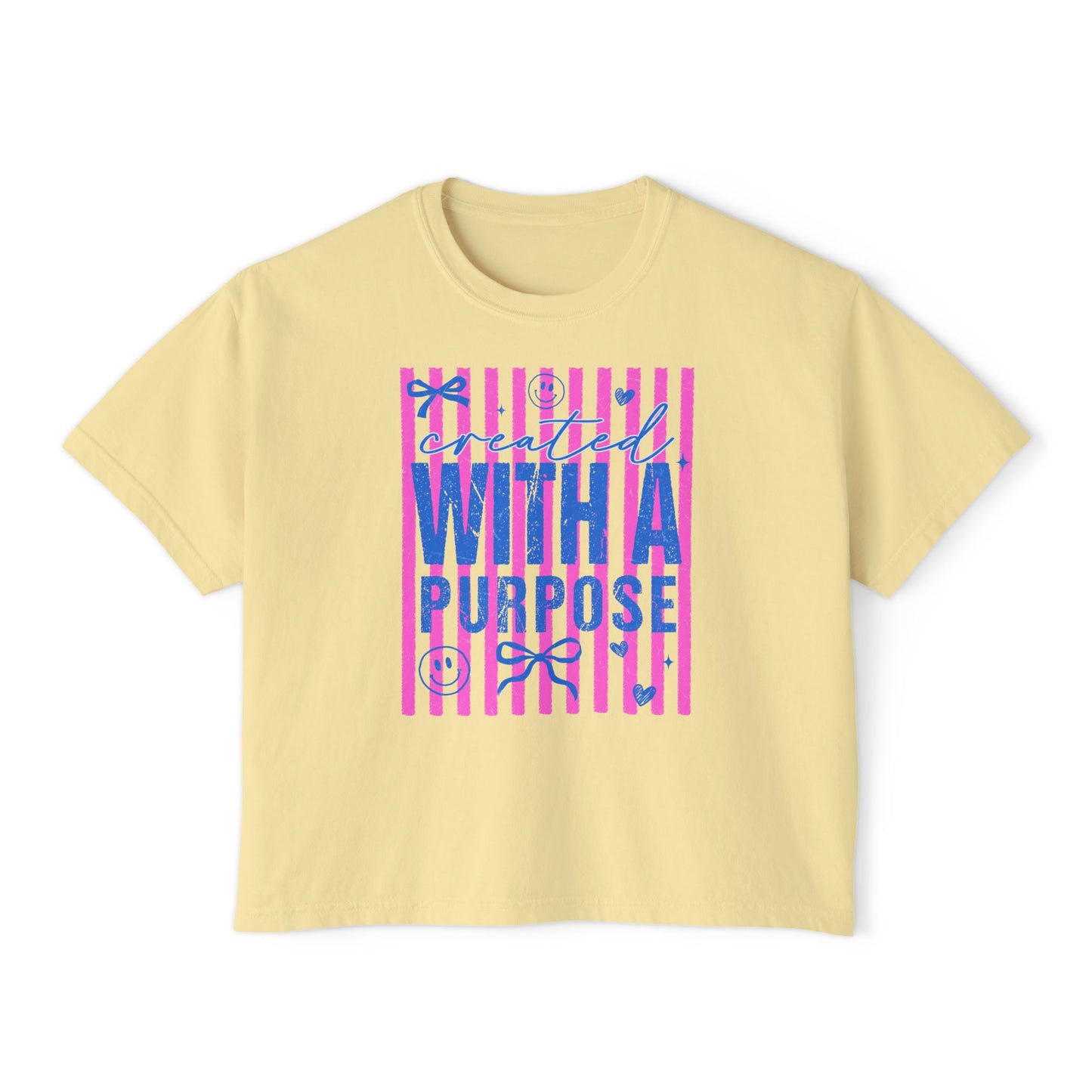 Created With A Purpose Boxy T