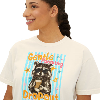 Gentle Parenting Dropout Raccoon Graphic Tee