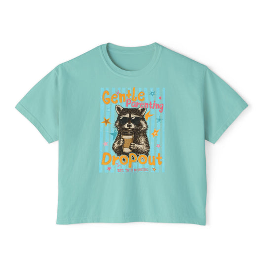 Gentle Parenting Dropout Raccoon Graphic Tee