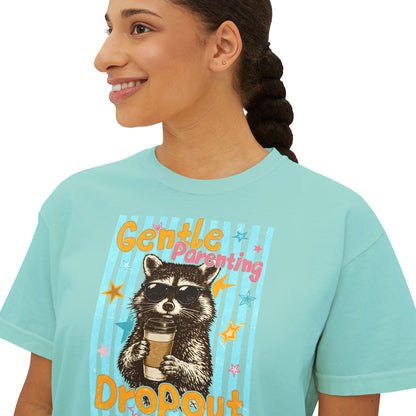 Gentle Parenting Dropout Raccoon Graphic Tee