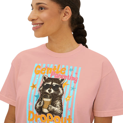 Gentle Parenting Dropout Raccoon Graphic Tee