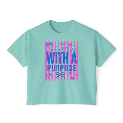 Created With A Purpose Boxy T