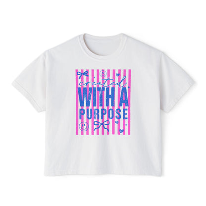 Created With A Purpose Boxy T