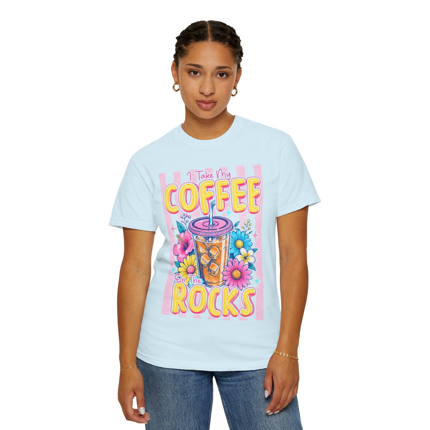 I Take My Coffee On The Rocks Tee