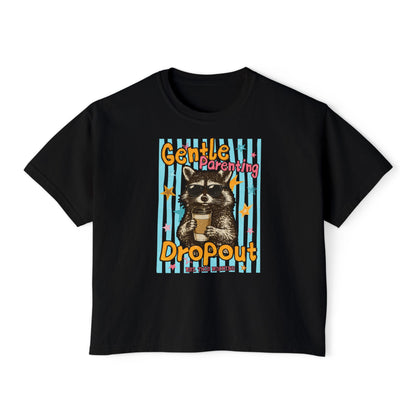Gentle Parenting Dropout Raccoon Graphic Tee