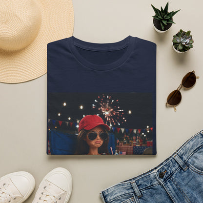 Fourth of July Vibes T-Shirt — "I'm Just Here for the Wieners"