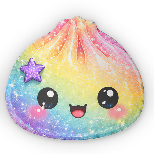Rainbow Star Dumpling Pillow