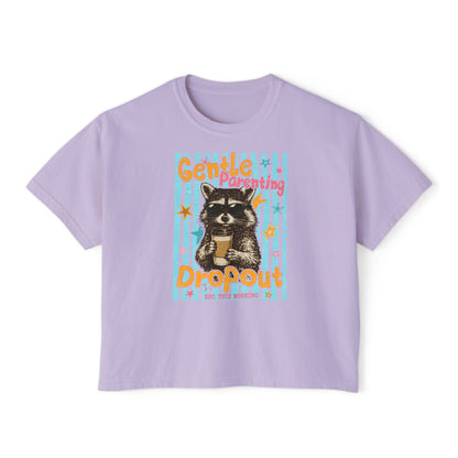 Gentle Parenting Dropout Raccoon Graphic Tee