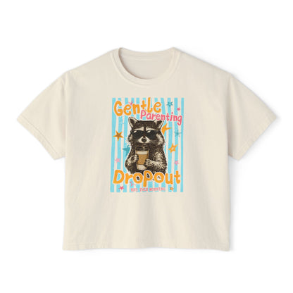 Gentle Parenting Dropout Raccoon Graphic Tee