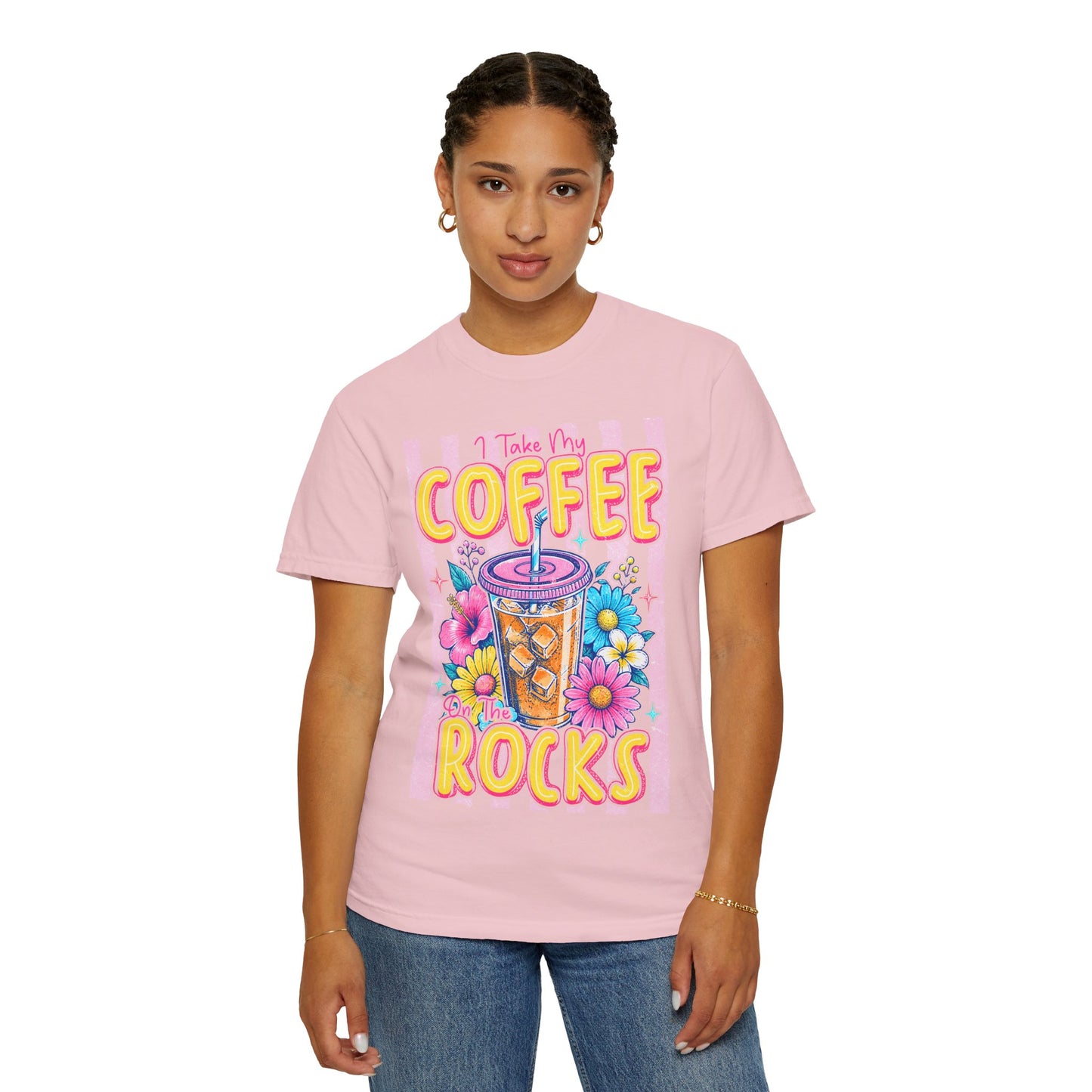 I Take My Coffee On The Rocks Tee