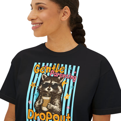 Gentle Parenting Dropout Raccoon Graphic Tee