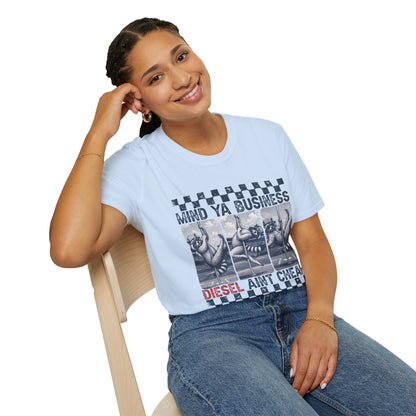 Mind Ya Business Graphic T‑Shirt