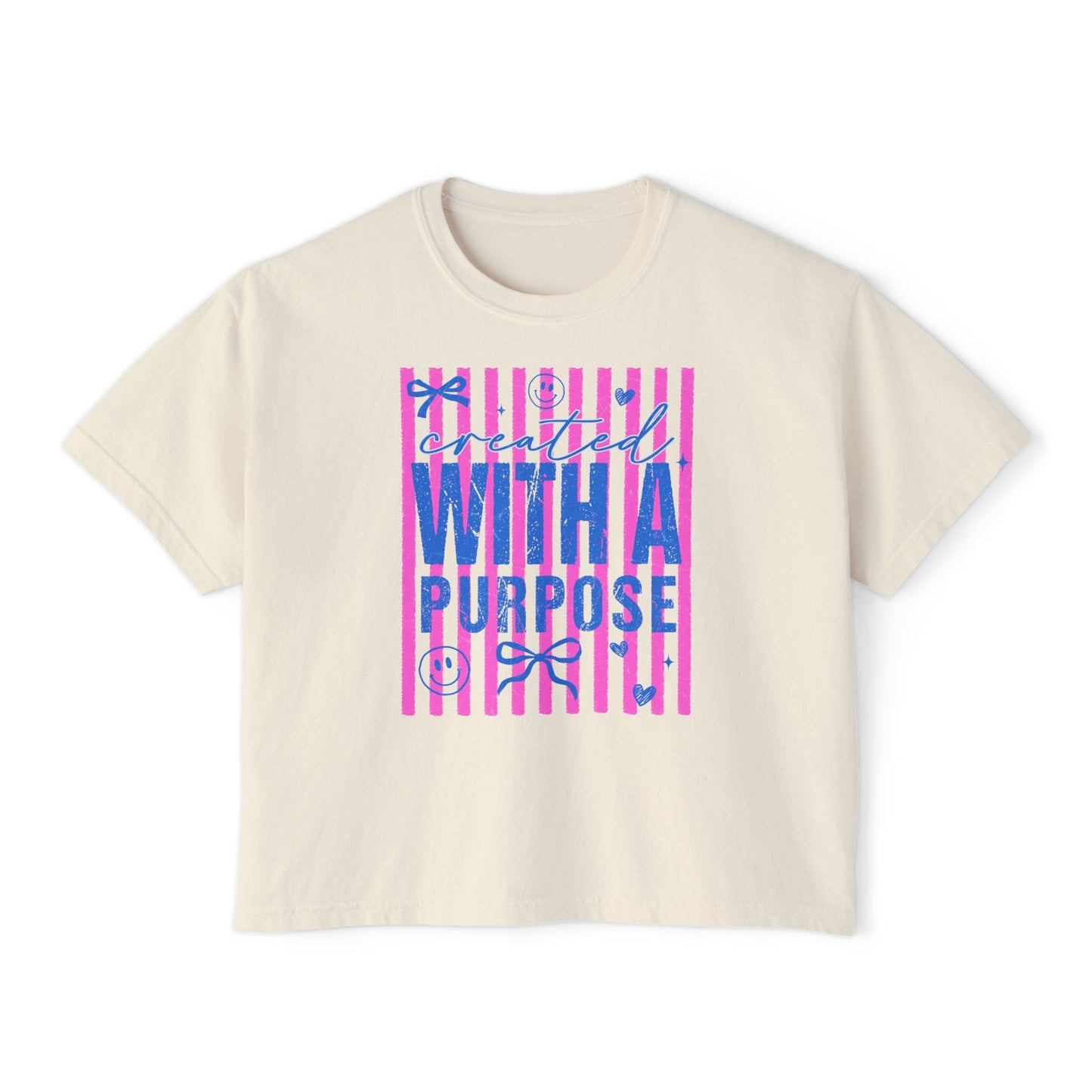 Created With A Purpose Boxy T
