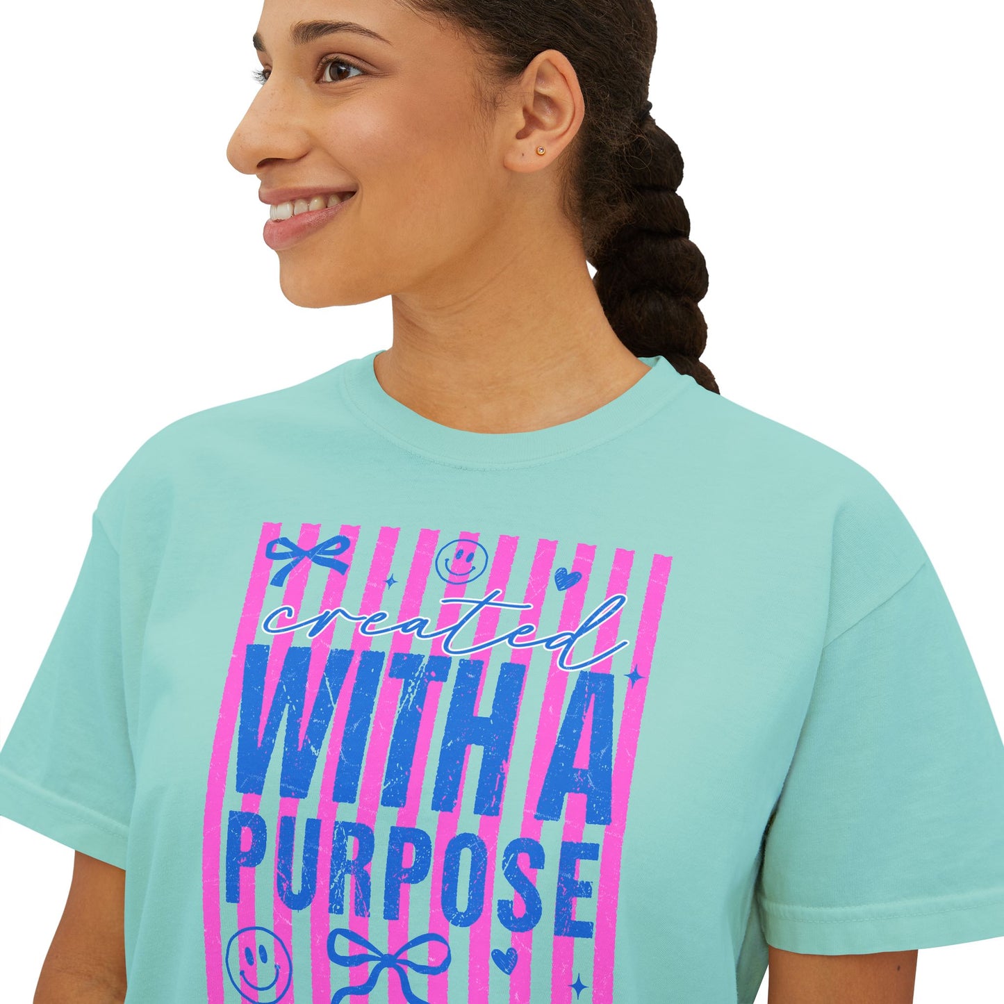 Created With A Purpose Boxy T