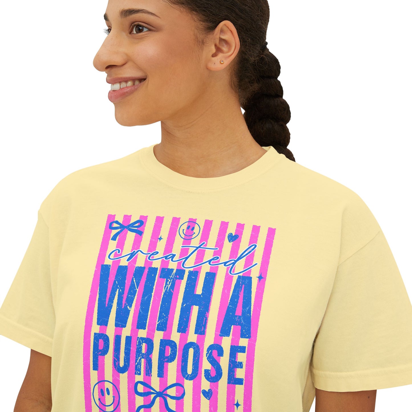Created With A Purpose Boxy T