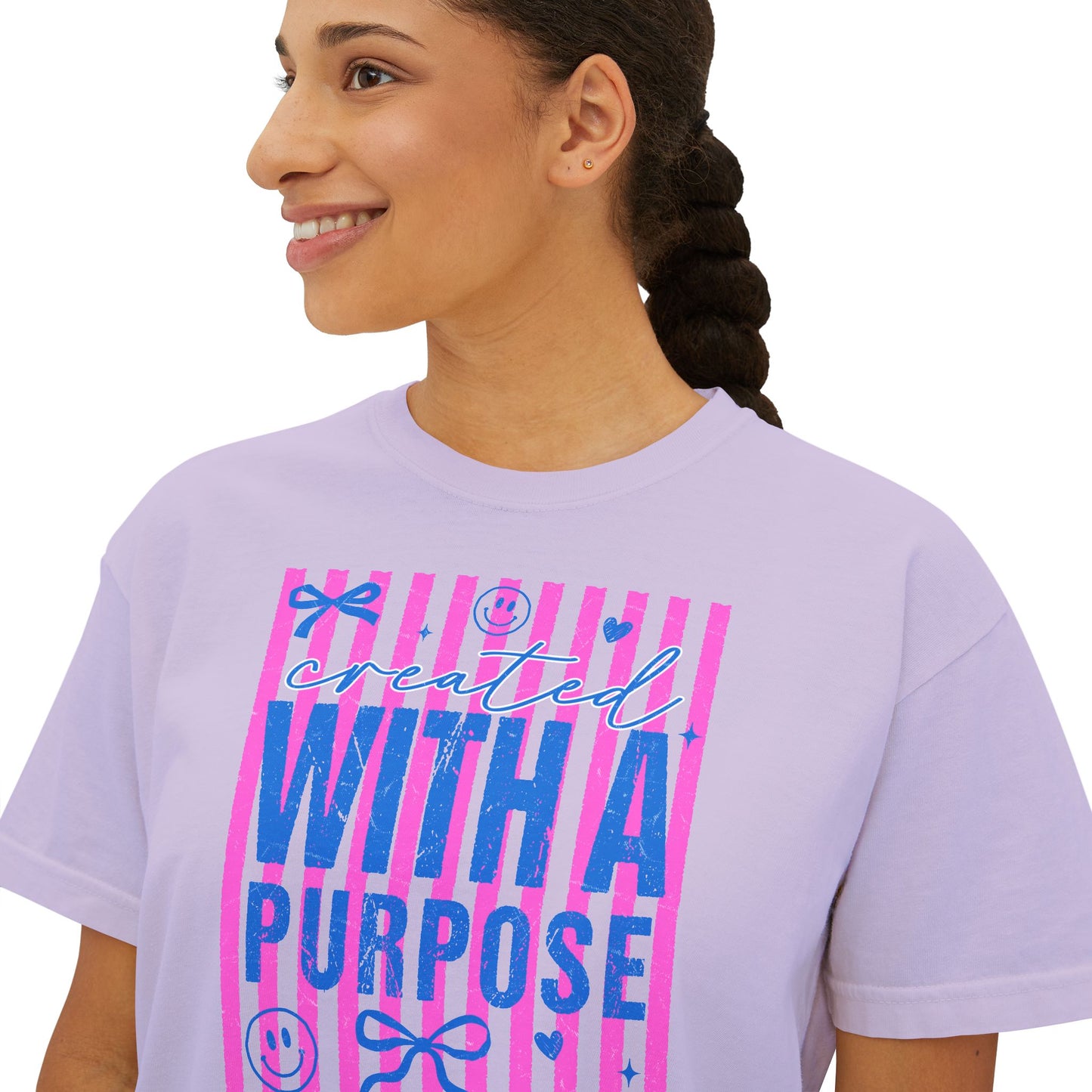 Created With A Purpose Boxy T