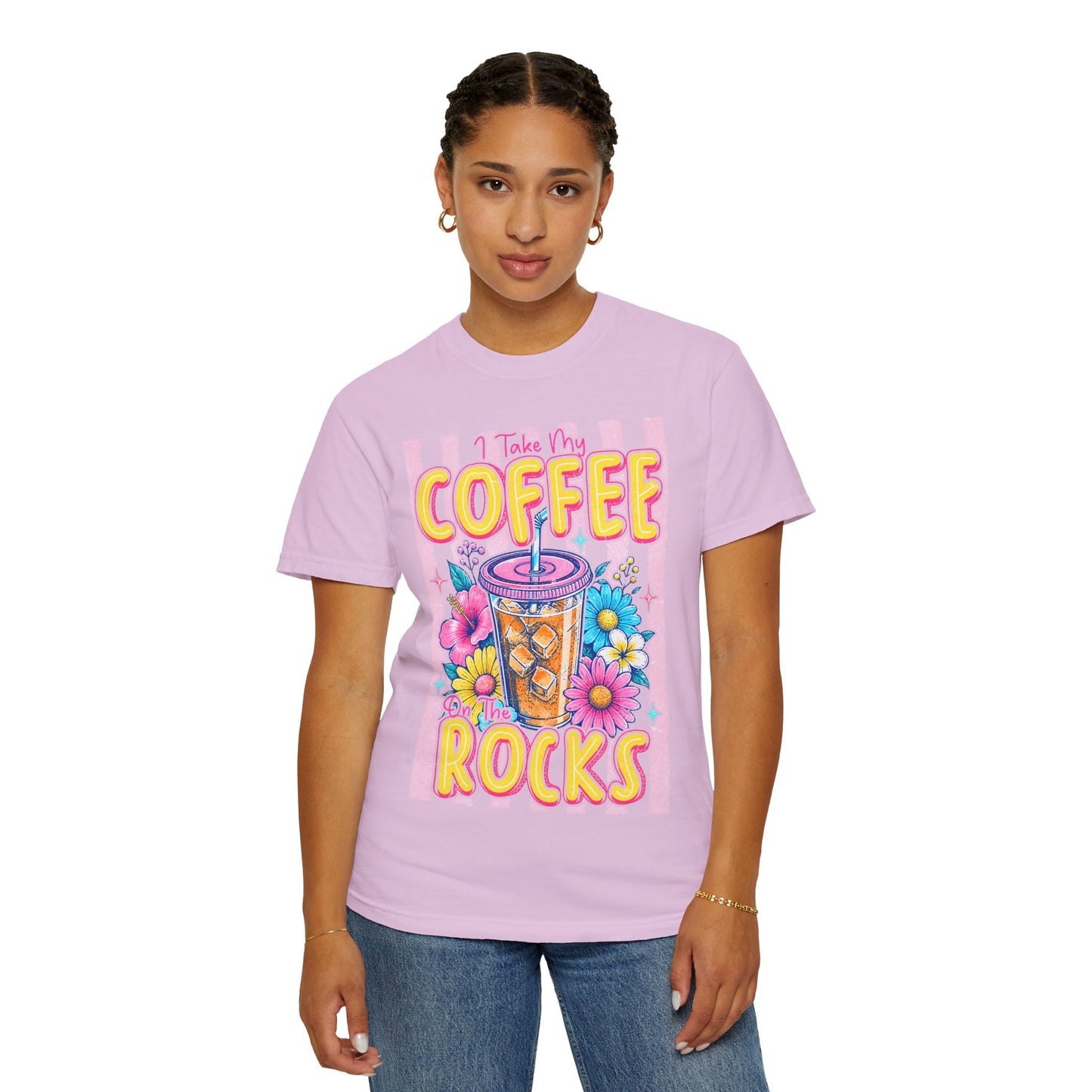 I Take My Coffee On The Rocks Tee