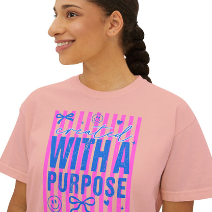 Created With A Purpose Boxy T