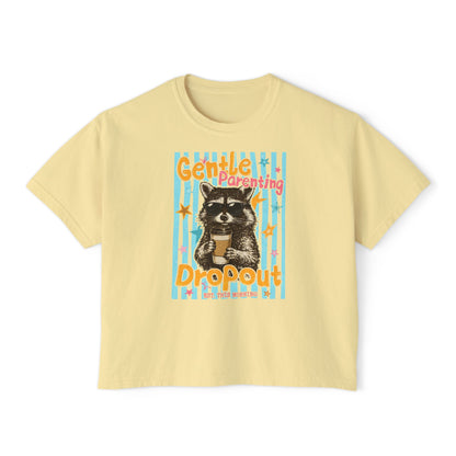 Gentle Parenting Dropout Raccoon Graphic Tee