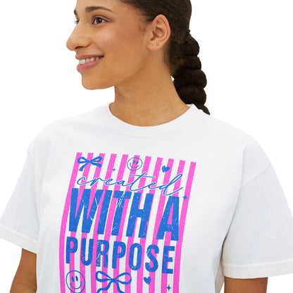 Created With A Purpose Boxy T
