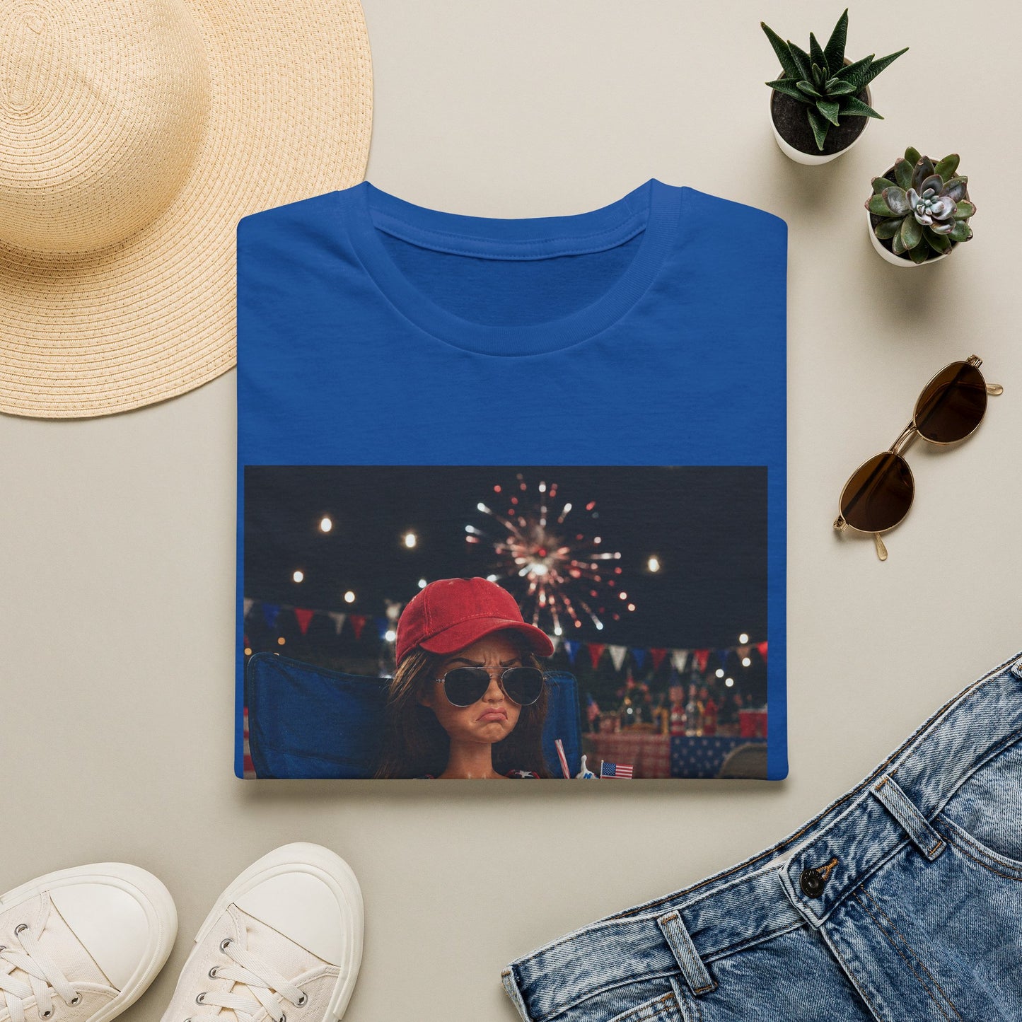 Fourth of July Vibes T-Shirt — "I'm Just Here for the Wieners"