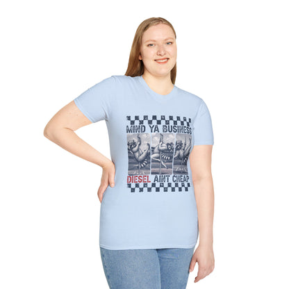 Mind Ya Business Graphic T‑Shirt