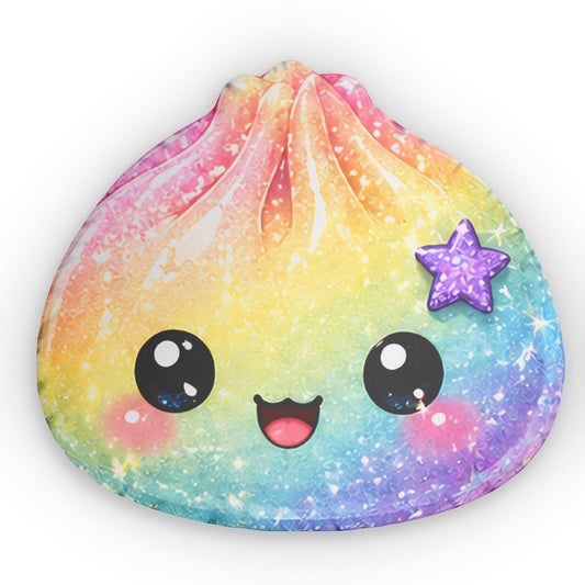 Rainbow Star Dumpling Pillow