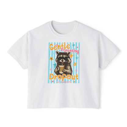 Gentle Parenting Dropout Raccoon Graphic Tee